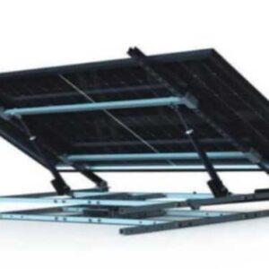 Solar Tracker – Wiese & Garten (420–720 W) – 2-Achsiges Solar-Nachführsystem mit Drehkranz